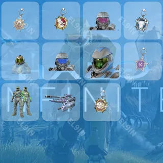 🧨 Halo Infinite Twitch Drops 👑 LATAM Halo Night-SEP14 [Total 11 Items]
