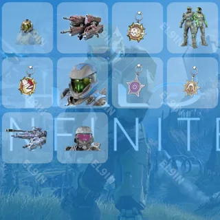 💜 Halo Infinite Twitch Drops 🧙‍♂️ Forge Showcase-SEP8 [Total 10 Items]