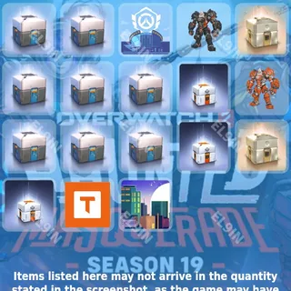 ❤️ Overwatch 2 Twitch Drops 🌌 OWCS Preseason Bootcamp 2 [Total 18 Items]