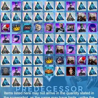 ⚡️ Predecessor ❤️ Twitch Drops 💎 ⌛ Echoes of Immortals 🤖 [Total 67 Items]