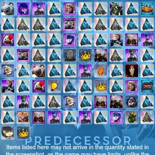 💎 Predecessor 💜 Twitch Drops 🌐 ⌛ Echoes of Immortals 🤖 [Total 82 Items]