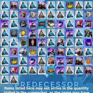 🧙‍♂️ Predecessor 💎 Twitch Drops 🧙‍♂️ 🎁 Winterfest [2025] [Total 82 Items]