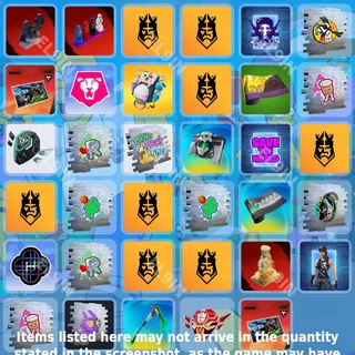 ❤️ Fortnite Twitch Drops 🧨 Fortnite Community Day [Total 35 Items]