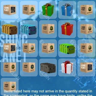 🌐 Fishing Planet 🌐 Twitch Drops 🧙‍♂️ Merry Fishmas [Total 21 Items]