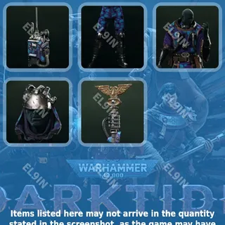 🌐 Warhammer 40,000: Darktide Twitch Drops 🧙‍♂️ Skitarii Release Drop  [Total 5 Items]
