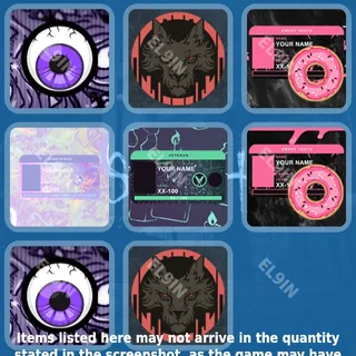 👑 Phasmophobia ⚡️ Twitch Drops ⚡️ Sweet Tooth - Standard [Total 8 Items]