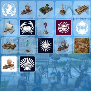 🌌 Anno 117: Pax Romana Twitch Drops 🧨 Anno 117 DLC2 Launch [Total 17 Items]