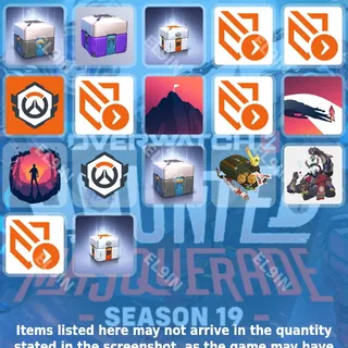 🌌 Overwatch 2 Twitch Drops 🧙‍♂️ OWCS Stage 1 Campaign 2 [Total 18 Items]