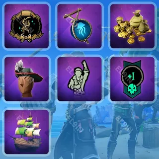 ⚡️ Sea of Thieves Twitch Drops 💎 Season 20 Drops 3 [Total 7 Items]