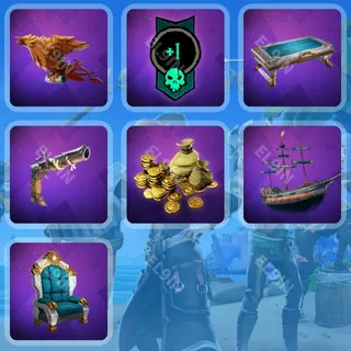 💎 Sea of Thieves Twitch Drops ⚡️ Season 20 CW Bonus Drops [Total 7 Items]