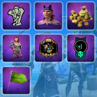 🌌 Sea of Thieves Twitch Drops 💎 Season 20 Drops 2 [Total 7 Items]