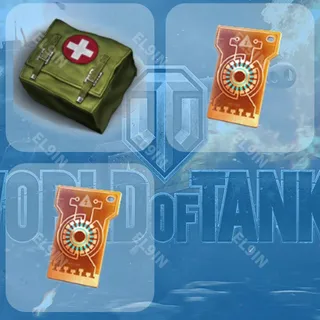⚡️ World of Tanks Twitch Drops 💎 Waffenträger: Genesis #1 [Total 3 Items]