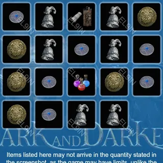 🧙‍♂️ Dark and Darker 🧨 Twitch Drops ❤️ 2025 Krampus Drops #2 [Total 19 Items]