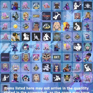 🧨 Marvel Rivals 🌌 Twitch Drops 💎 Season 6 Twitch Drops [Total 73 Items]