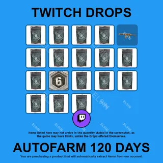 ✪✅【Tom Clancy's Rainbow Six Siege X】Twitch Drops ✪ Automatic farming 120 days