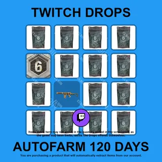 ✪👑【Tom Clancy's Rainbow Six Siege X】Twitch Drops ✪ Automatic farming 120 days