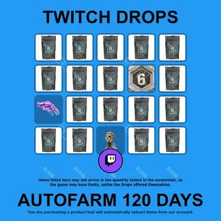 ✪❤️【Tom Clancy's Rainbow Six Siege X】Twitch Drops ✪ Automatic farming 120 days