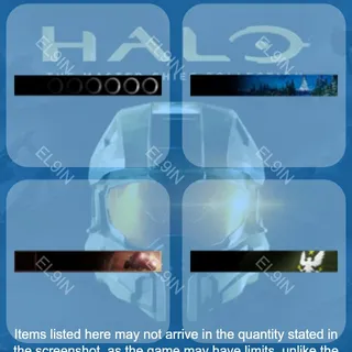 🌌 Halo: The Master Chief Collection 🌐 Twitch Drops ⚡️ RLS MCC Night-DEC16 [Total 4 Items]