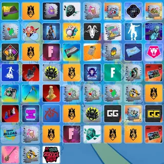 🧙‍♂️ Fortnite Twitch Drops 🧨 Ironmouse x Fortnite  [Total 59 Items]