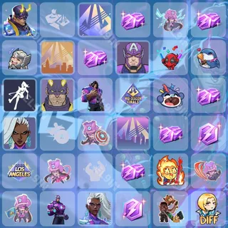 ✅ Marvel Rivals Twitch Drops 🌌 Season 9 Twitch Drops [Total 36 Items]