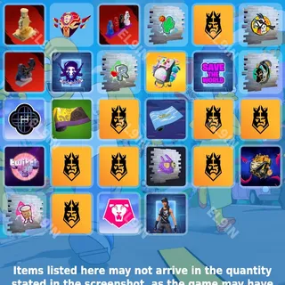 🌌 Fortnite Twitch Drops 🌌 King's League [Total 28 Items]