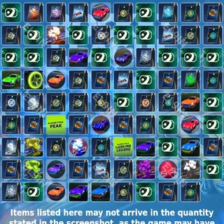 🌌 Rocket League Twitch Drops 🌌 Rocket League Drop Rush [Total 89 Items]