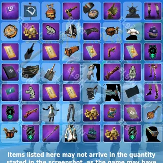 ❤️ Sea of Thieves 💜 Twitch Drops ❤️ Season 18 Act 2 Drops [Total 56 Items]