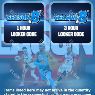 🌌 NBA 2K26 Twitch Drops ❤️ Season 8 Locker Code [Total 2 Items]