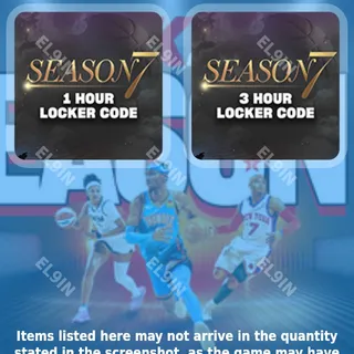 🌌 NBA 2K26 Twitch Drops 🌌 Season 7 Locker Code [Total 2 Items]