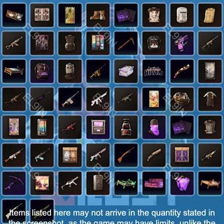 💜 Rust 🧨 Twitch Drops 🧙‍♂️ Twitch Rivals Generals [Total 58 Items]