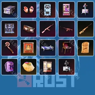 💎 Rust Twitch Drops 🌐 Global Warfare 4 [Total 19 Items]