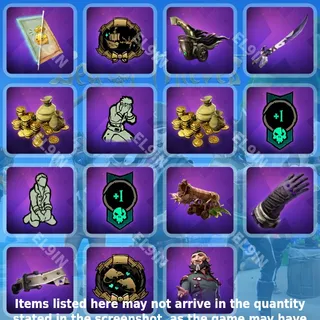 💜 Sea of Thieves Twitch Drops ❤️ Season 20 Launch Drops! [Total 15 Items]