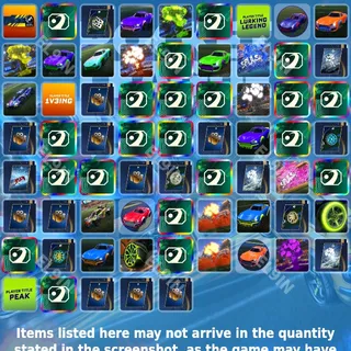 💜 Rocket League Twitch Drops ❤️ RLCS Open 6 [Total 68 Items]