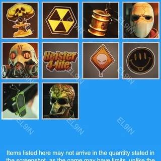 🧙‍♂️ PAYDAY 3 🌐 Twitch Drops ⚡️ 90s Themed Drops [Total 10 Items]