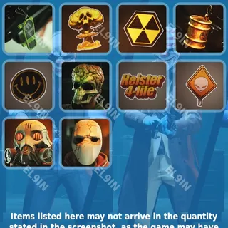 ✅ PAYDAY 3 Twitch Drops ⚡️ 90s Themed Drops [Total 10 Items]