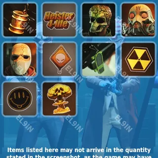 💎 PAYDAY 3 🧙‍♂️ Twitch Drops 🧙‍♂️ 90s Themed Drops [Total 10 Items]