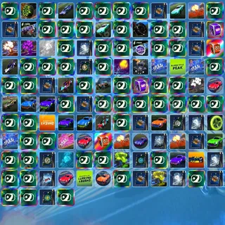 💎 Rocket League Twitch Drops 🧨 RL Worlds Drop Rush [Total 124 Items]