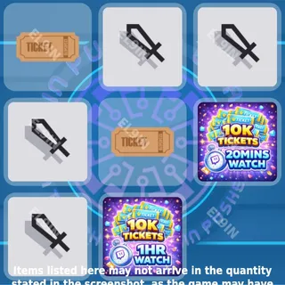 🌌 Coin Pusher World ❤️ Twitch Drops 🧙‍♂️ CPW Test Drop #5 [Total 8 Items]