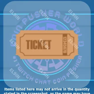 🌌 Coin Pusher World 👑 Twitch Drops 🌐 CPW TEST DROP #2 [Total 1 Items]