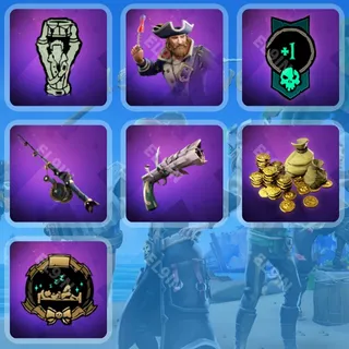 💎 Sea of Thieves Twitch Drops 🌐 Season 21 Launch Drops! [Total 7 Items]