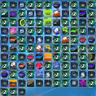 🌌 Rocket League Twitch Drops ✅ RLCS 1v1 NA Open [Total 113 Items]