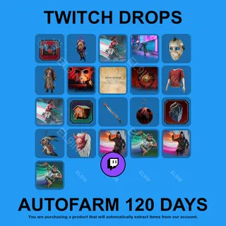 ✪🧙‍♂️【Dead by Daylight】Twitch Drops ✪ Automatic farming 120 days