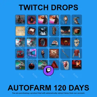 ✪✅【Dead by Daylight】Twitch Drops ✪ Automatic farming 120 days