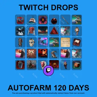 ✪💜【Dead by Daylight】Twitch Drops ✪ Automatic farming 120 days