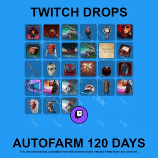 ✪🌌【Dead by Daylight】Twitch Drops ✪ Automatic farming 120 days