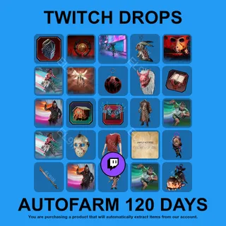✪💎【Dead by Daylight】Twitch Drops ✪ Automatic farming 120 days
