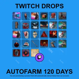 ✪❤️【Dead by Daylight】Twitch Drops ✪ Automatic farming 120 days