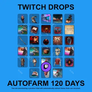 ✪✅【Dead by Daylight】Twitch Drops ✪ Automatic farming 120 days