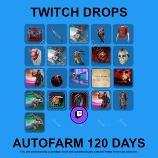 ✪🌐【Dead by Daylight】Twitch Drops ✪ Automatic farming 120 days