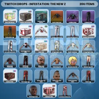 💎 Infestation: The New Z Twitch Drops 🧙‍♂️ Halloween 2026 Part 3 [Total 206 Items]